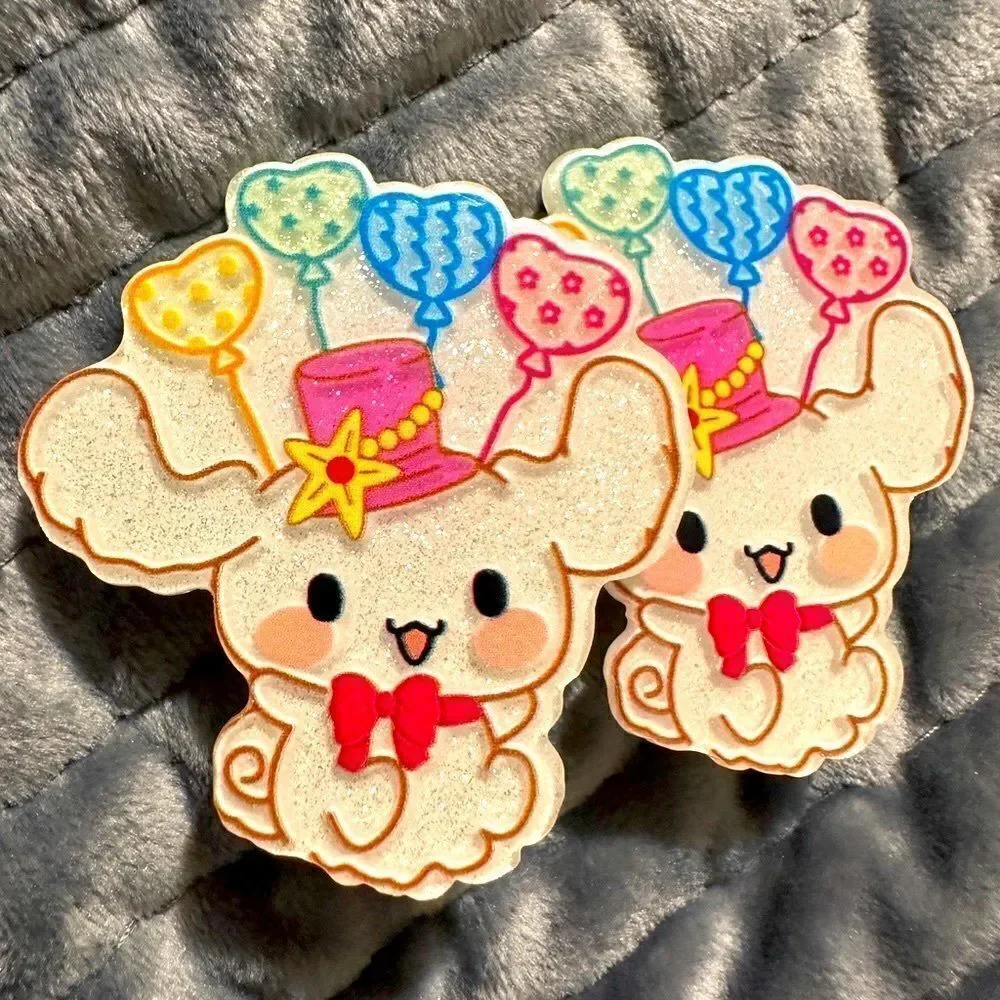 New Sanrio Kuromi Hair Accessories 2Pcs Hair Clip's